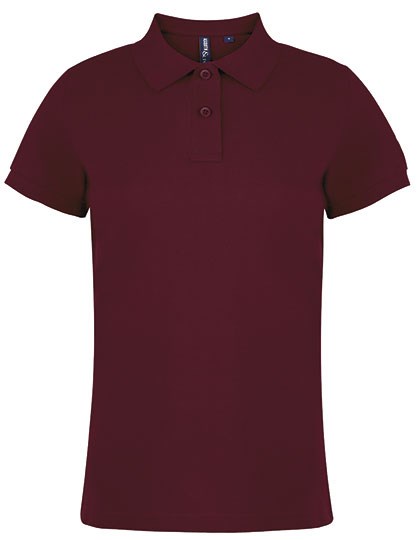 Asquith & Fox - Women´s Classic Fit Polo - Burgundy