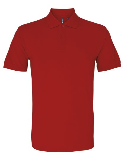 Asquith & Fox - Men´s Classic Fit Polo - Solids - Cherry Red