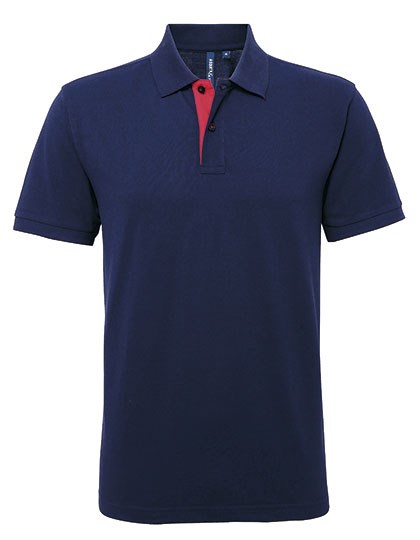 Asquith & Fox - Men´s Classic Fit Contrast Polo