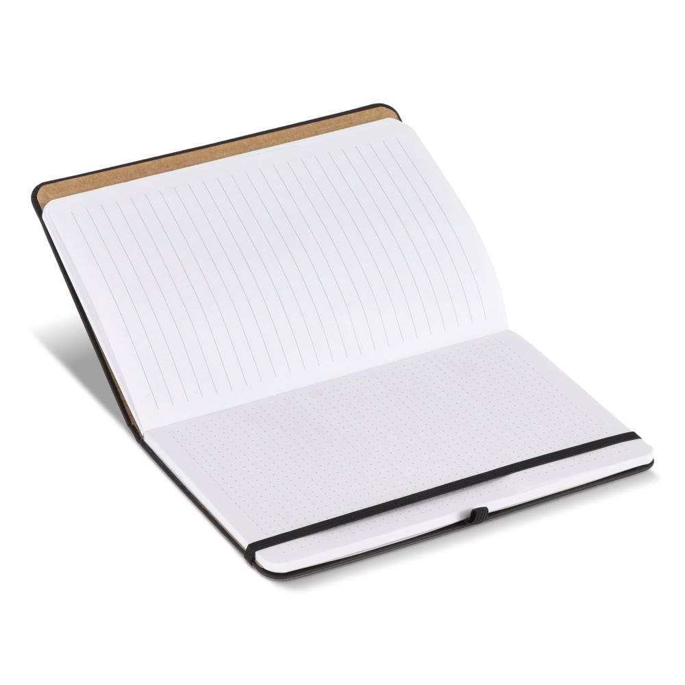 Notizbuch Olmo Hardcover PU A5 mit Haftnotizen