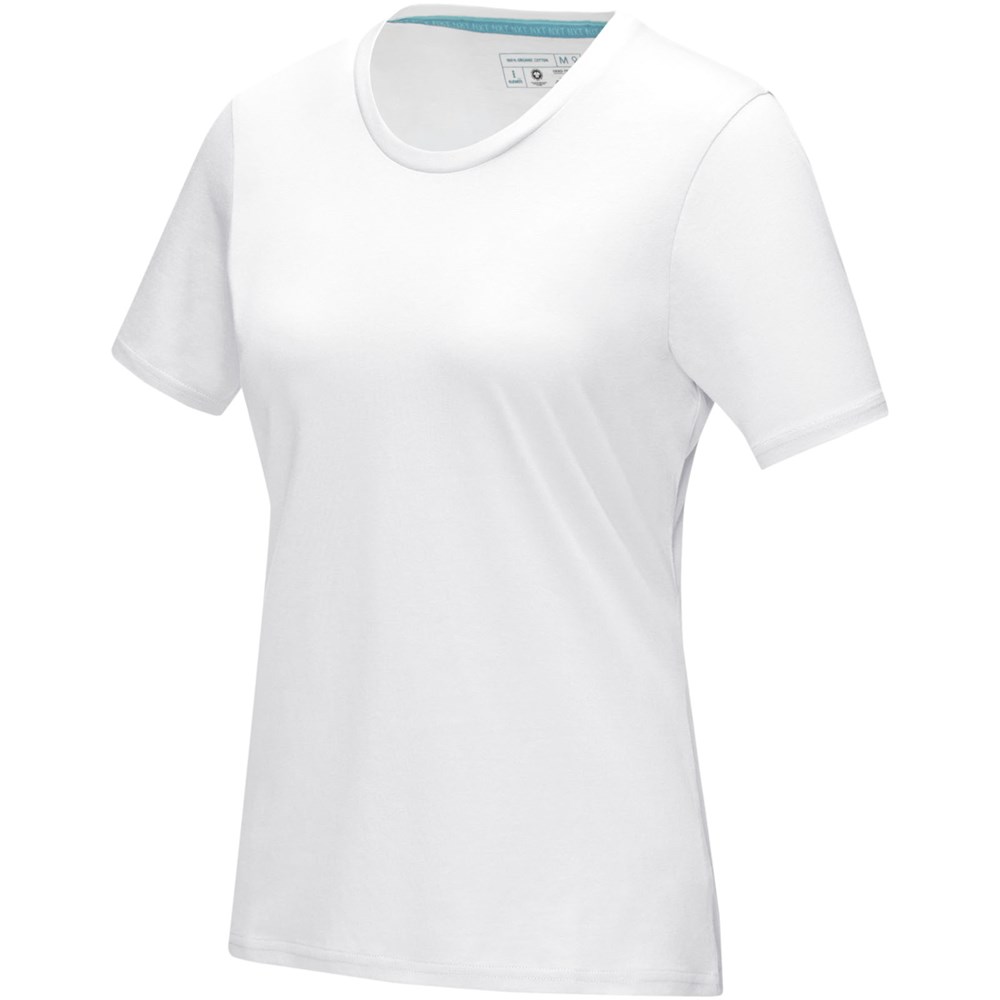 Azurite T-Shirt aus Bio-Baumwolle für Damen - weiss